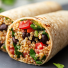 Quinoa Burrito with Chicken