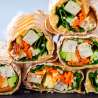 Burrito Vegetal con Aguacate